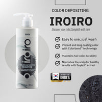 Iroiro Blue Color Depositing Shampoo