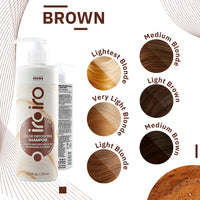 Iroiro Brown Color Depositing Shampoo