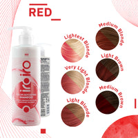 Iroiro Red Color Depositing Shampoo