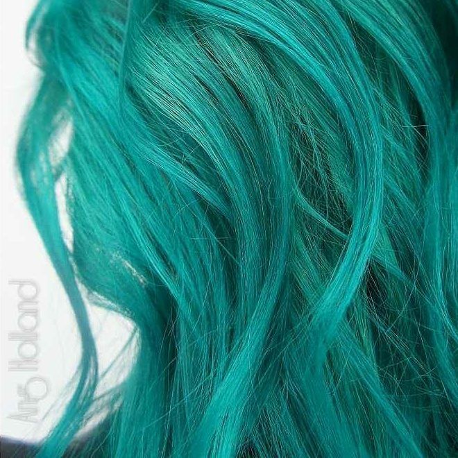 Hair Color - Iroiro 115 Emerald Green Natural Vegan Cruelty-Free Semi-Permanent Hair Color