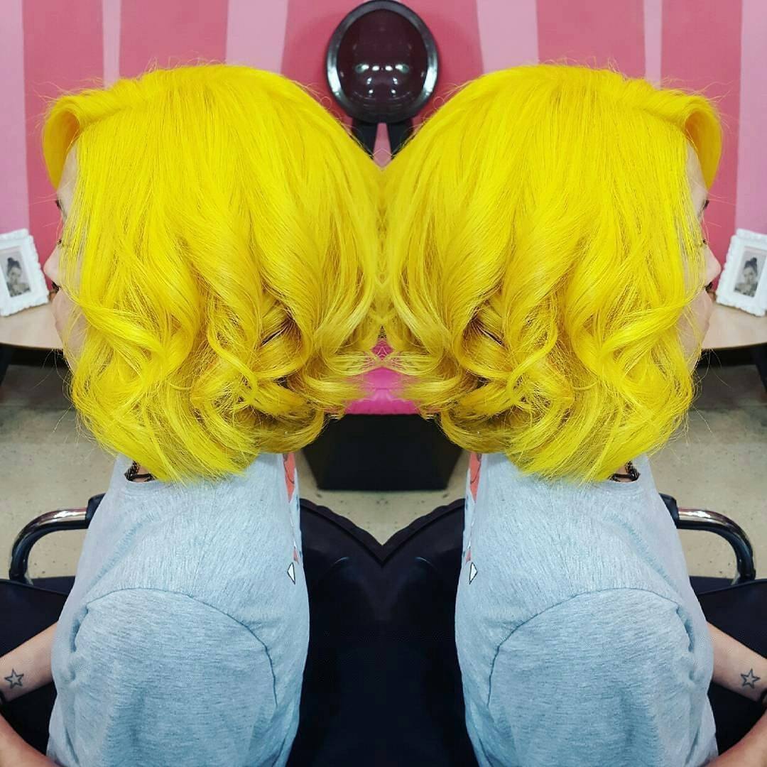 Hair Color - Iroiro 120 Yellow Natural Vegan Cruelty-Free Semi-Permanent Hair Color