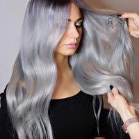 Hair Color - Iroiro 130 Silver Natural Vegan Cruelty-Free Semi-Permanent Hair Color