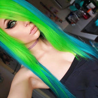 Hair Color - Iroiro 350 UV Reactive Green Neon Vegan Cruelty-Free Semi-Permanent Hair Color