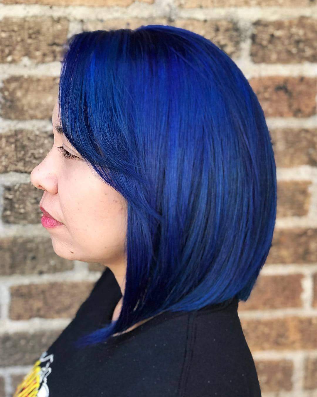 Hair Color - Iroiro 45 Deep Blue Natural Vegan Cruelty-Free Semi-Permanent Hair Color