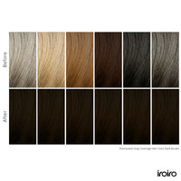 Iroiro Dark Brown Permanent Gray Coverage Hair Color