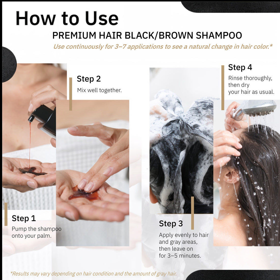 Iroiro Premium Hair Black Shampoo