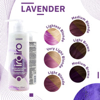 Iroiro Lavender Color Depositing Shampoo