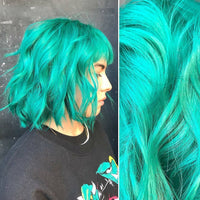 Hair Color - Iroiro 115 Emerald Green Natural Vegan Cruelty-Free Semi-Permanent Hair Color