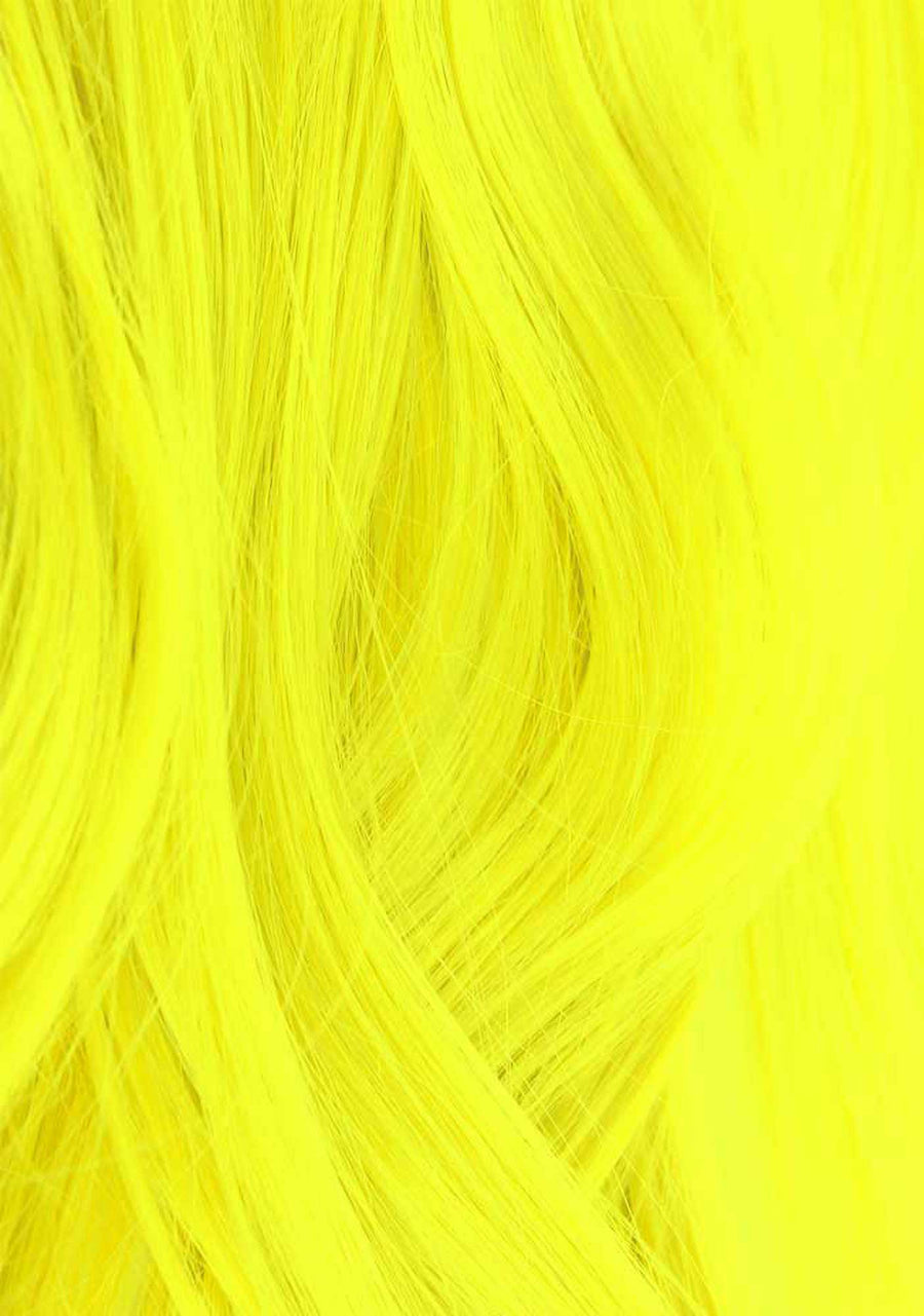 Hair Color - Iroiro 300 UV Reactive Yellow Neon Vegan Cruelty-Free Semi-Permanent Hair Color