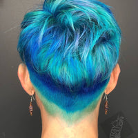 Hair Color - Iroiro 340 UV Reactive Blue Neon Vegan Cruelty-Free Semi-Permanent Hair Color