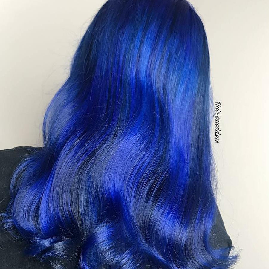 Hair Color - Iroiro 40 Blue Natural Vegan Cruelty-Free Semi-Permanent Hair Color